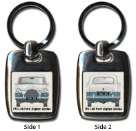 Ford Zephyr Zodiac 1951-56 Keyring 5